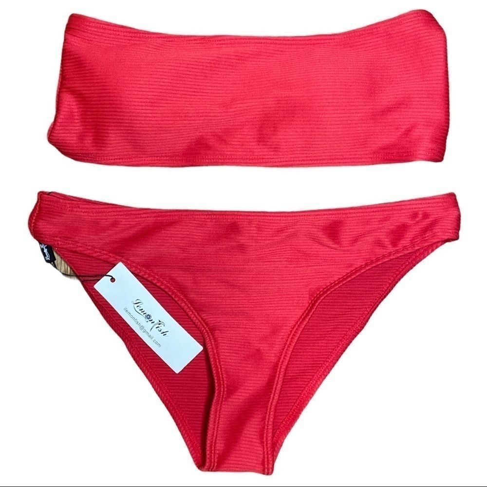 Lemon Fish Red Bikini - Picture 3 of 5